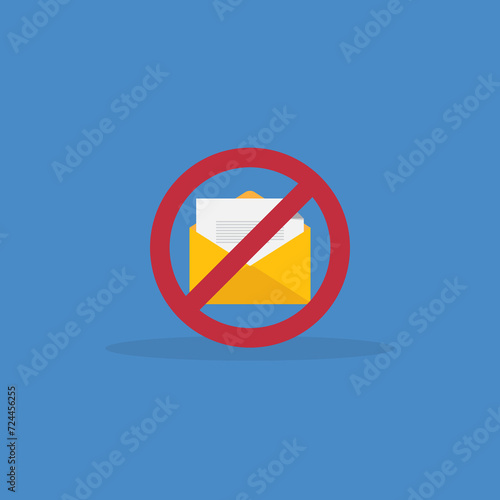 Free Download Spamming mailbox icon. Email hacking and spam warning symbol.	 - GFXLoad