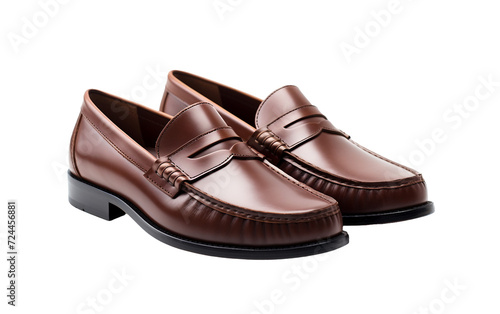 Penny Loafers On Transparent Background