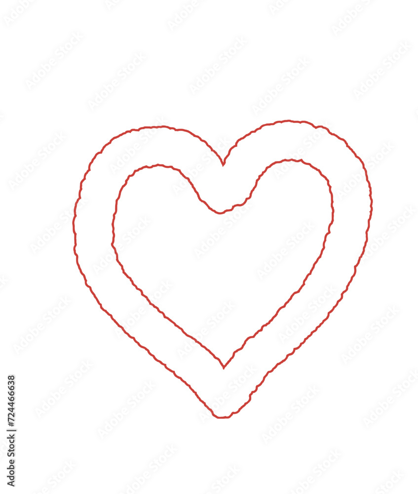 red heart red heart
