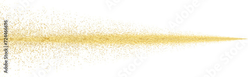 Glitter Texture . Gold Sparkles Background . Vector .