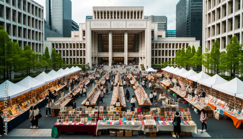 Literary Landscape: City Library Transforms into Book Fair Haven, Inviting Bibliophiles to a World of Diverse Reads photo