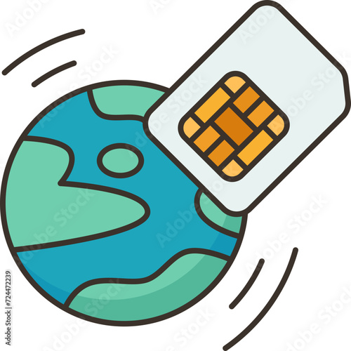 roaming  icon