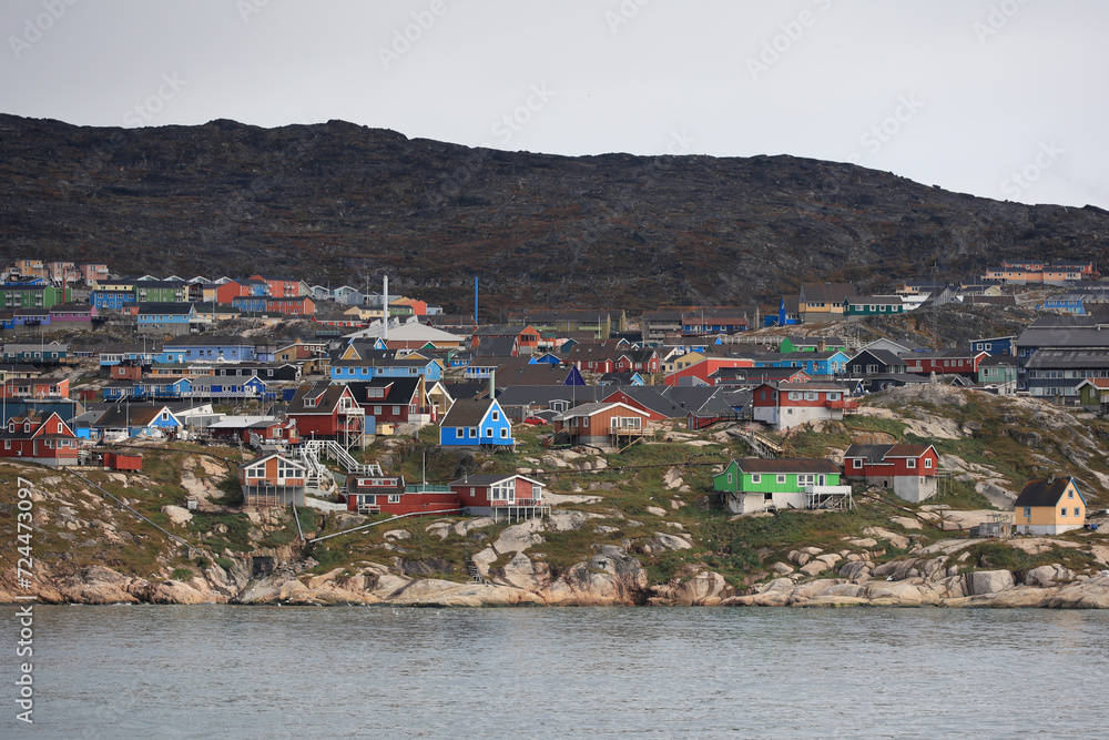 Coast of Ilulissat village, Greenland, Denmark