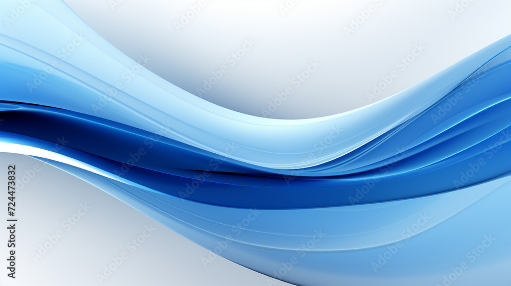 abstract blue wave background