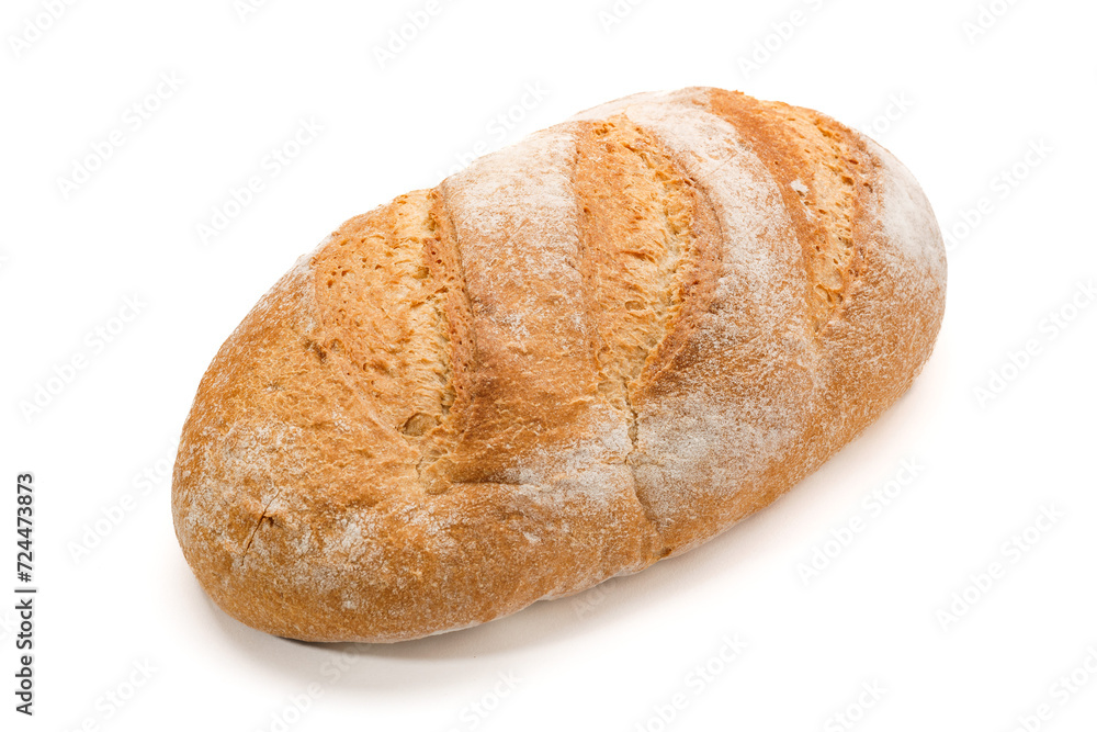 Chleb, pieczywo przenne wyizolowane na białym tle Chleb, pieczywo przenne wyizolowane na białym tle