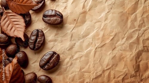 Beautiful background for coffee advertising