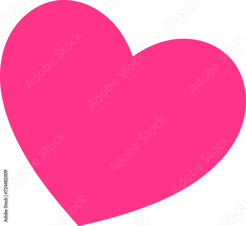 Free Download Pink heart element vector - GFXLoad