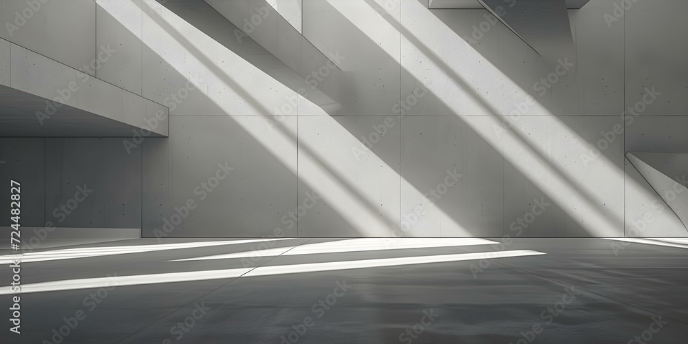 Modern Architectural Design Illuminated by Natural Light Modern Architectural Design Illuminated by Natural Light