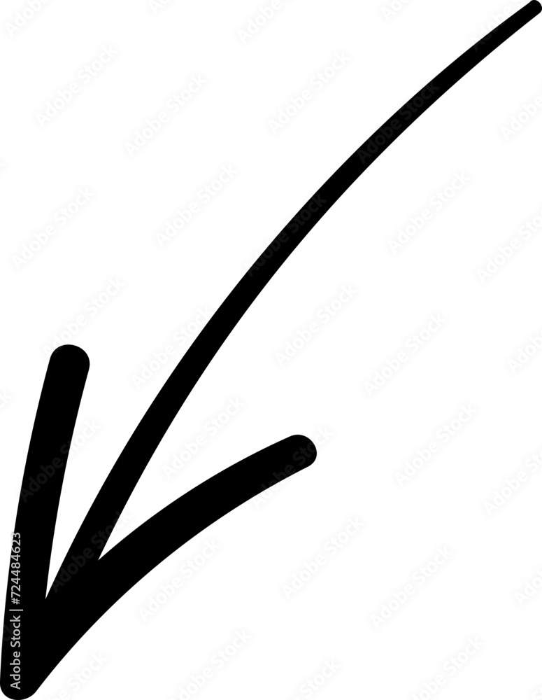 Arrow doodle vector Arrow doodle vector