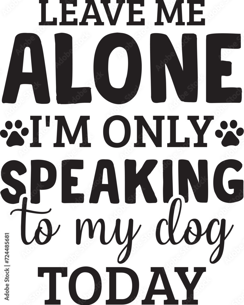 Obraz premium dog svg avd shirt design