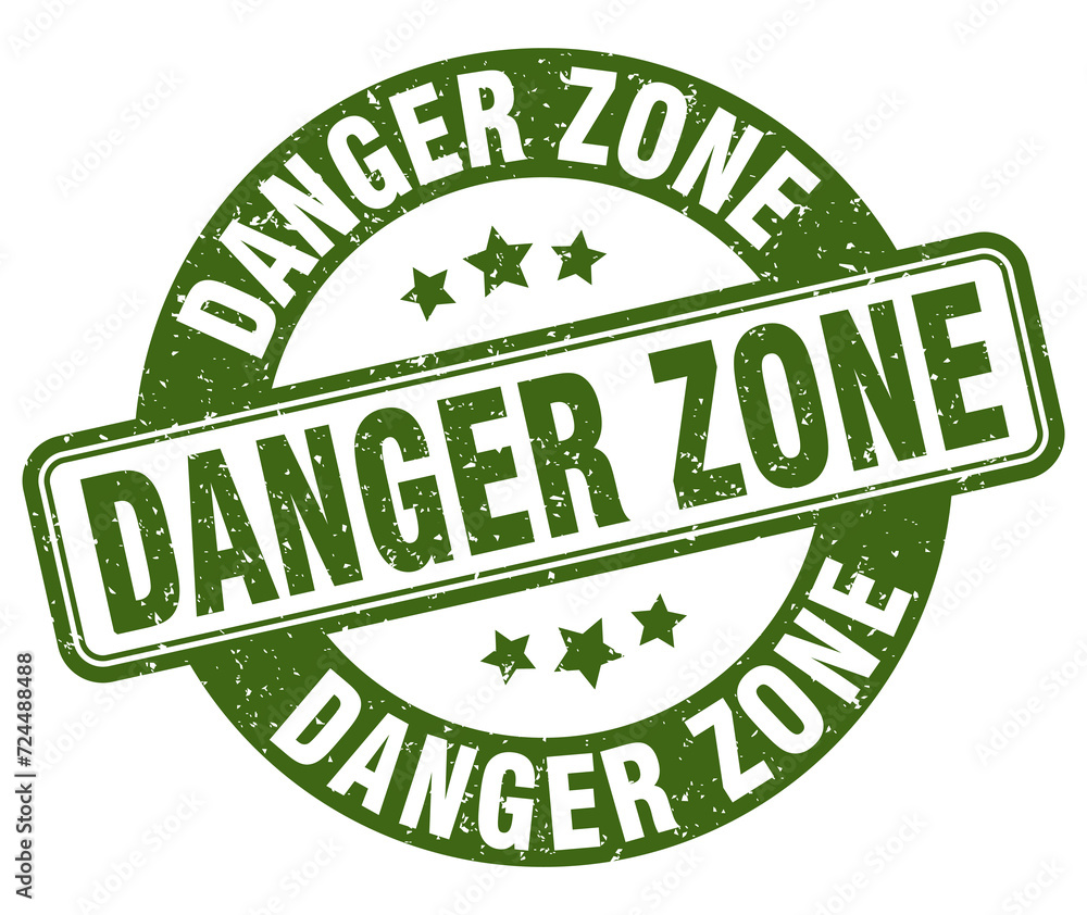 danger zone stamp. danger zone label. round grunge sign danger zone stamp. danger zone label. round grunge sign