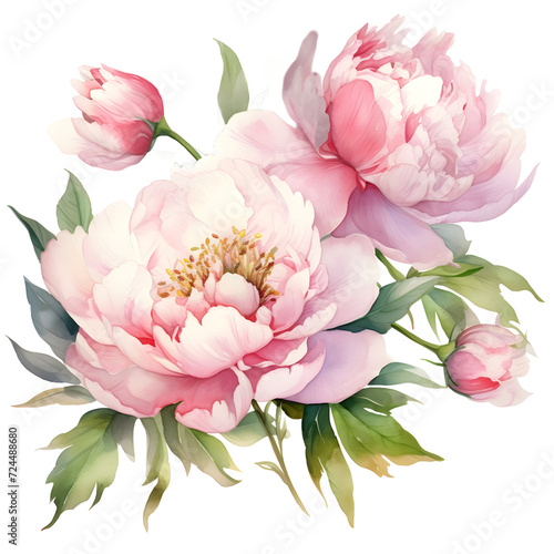 Blush peonies, Flower