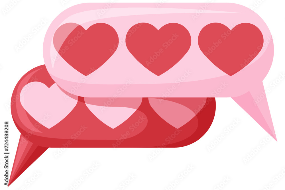 Love Message Cute Valentine Day Sticker