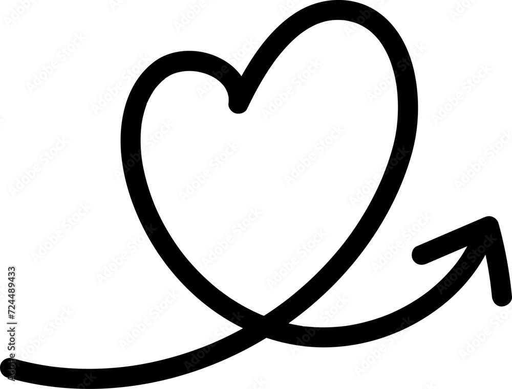 Arrow doodle vector Arrow doodle vector