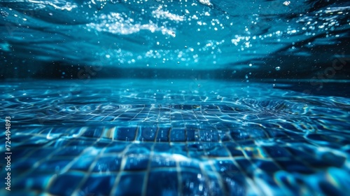 Beautiful background for swimming advertising