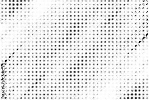 Halftone background vector, abstract backdrop design with two tone pattern and copy space for edit your content 
