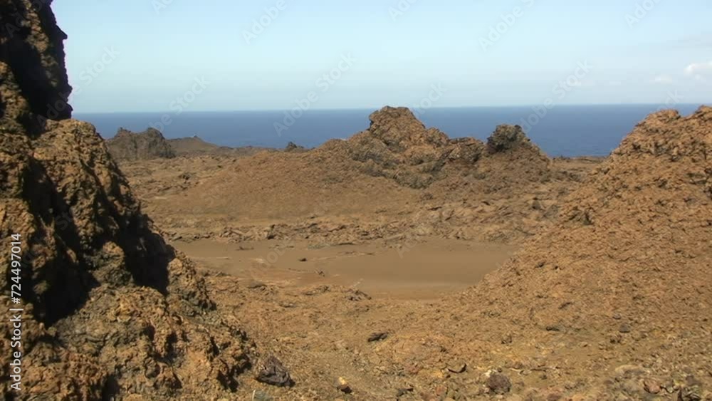 Vídeo do Stock: Geysers are result of volcanic activity on Galapagos