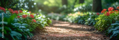 Beautiful photo of a Summer Garden for background