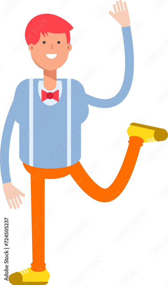 Male Character Relaxing Illustration
Male Character Relaxing Illustration