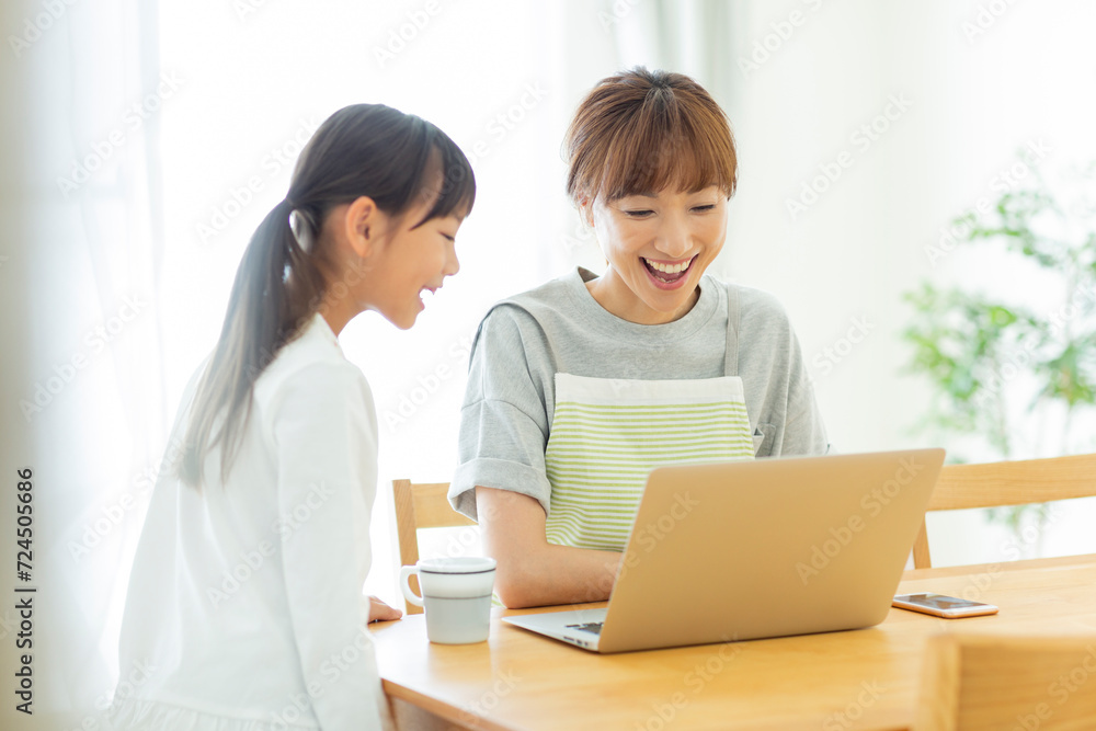 母親と娘 母親と娘