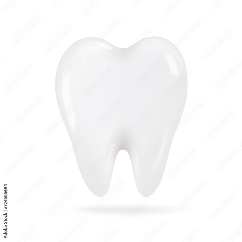 3D teeth. Clean white molars with healthy teeth. Ideas for brushing teeth to prevent tooth decay in children. 3D vector Illustration. 3D teeth. Clean white molars with healthy teeth. Ideas for brushing teeth to prevent tooth decay in children. 3D vector Illustration.