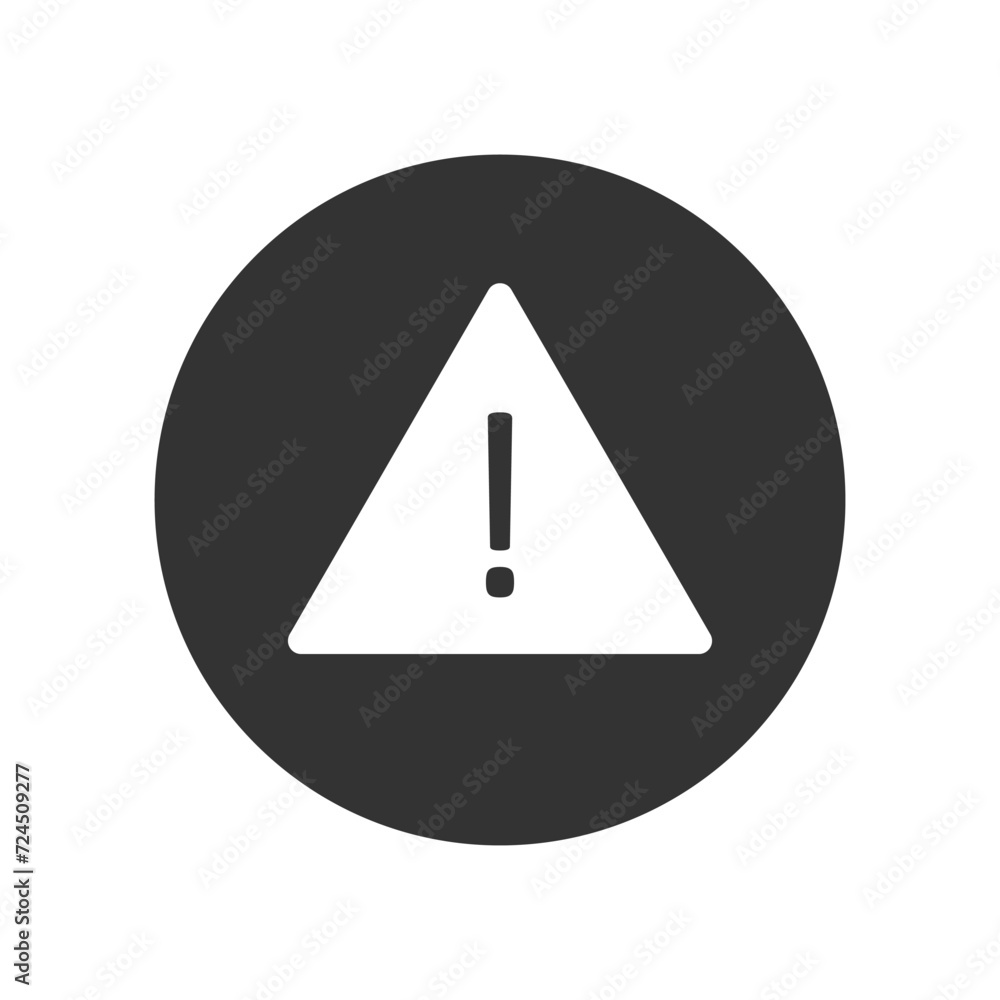 Caution warning signs. Exclamation marks vector Caution warning signs. Exclamation marks vector