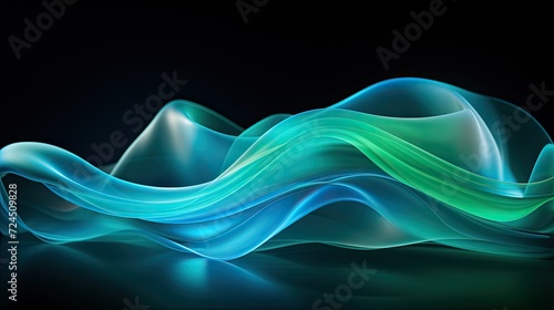 Tomorrow's Waves Today: Futuristic Abstract Wallpaper Designs