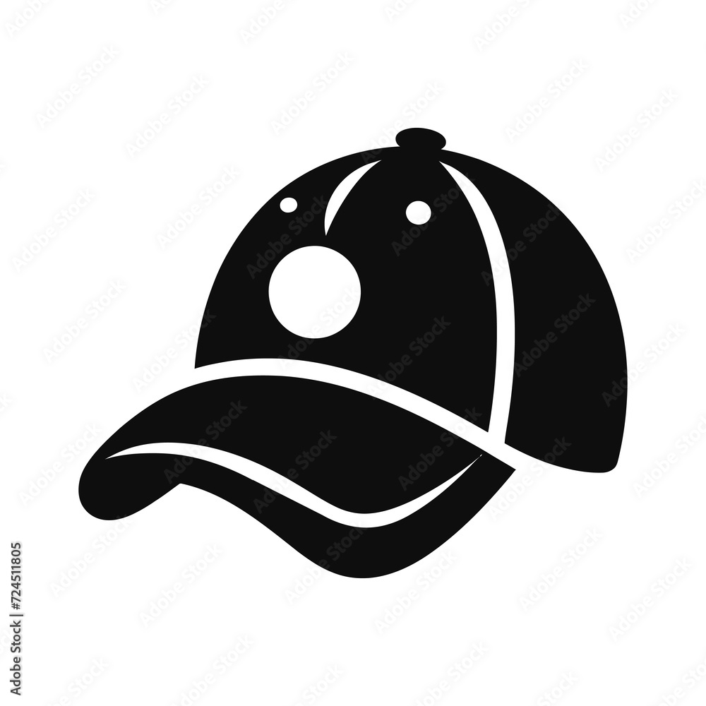 Ball cap icon, Baseball cap icon Ball cap icon, Baseball cap icon