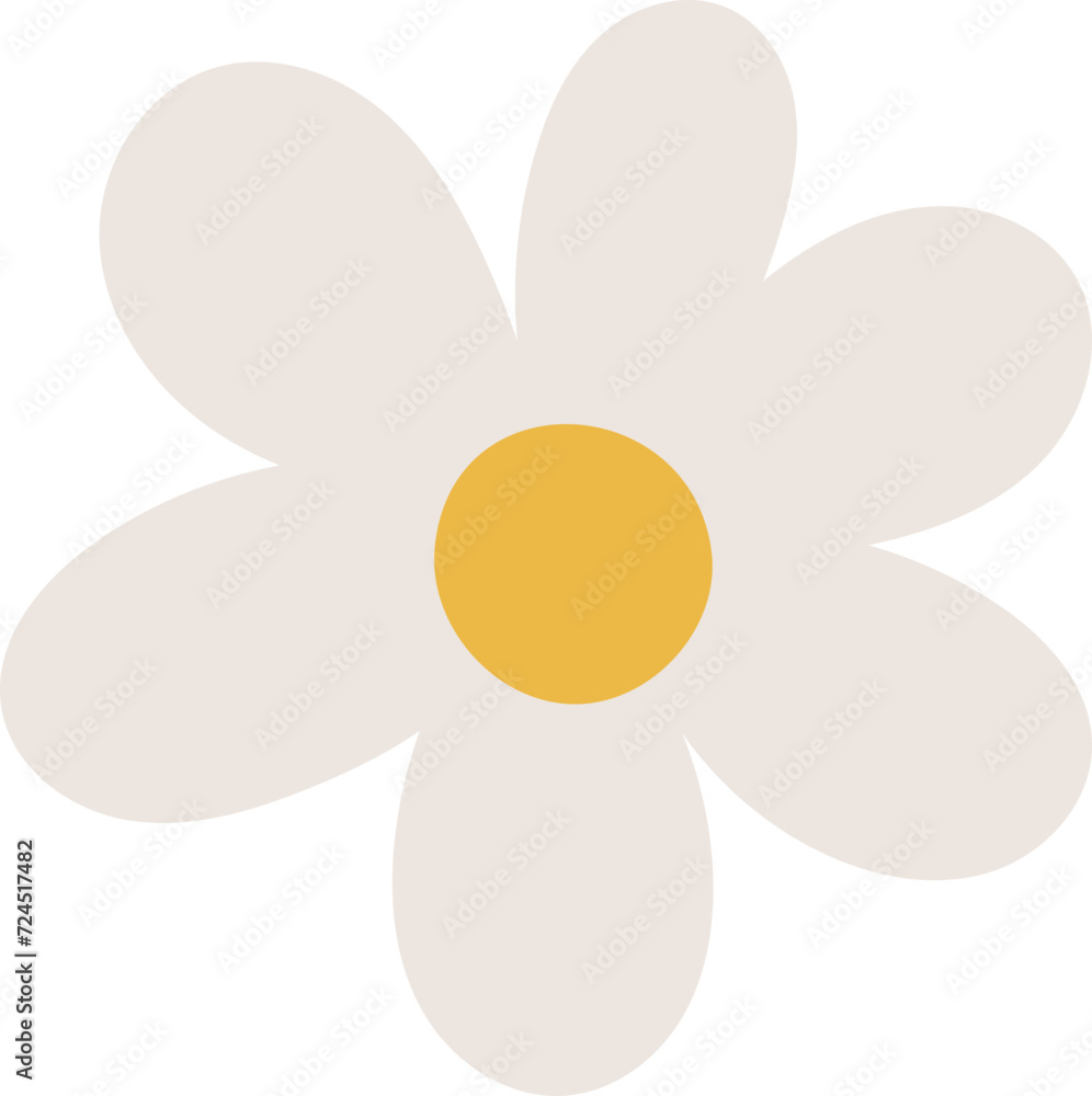 Cute flower element vector Cute flower element vector