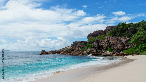 Beach in Seychelles  photo