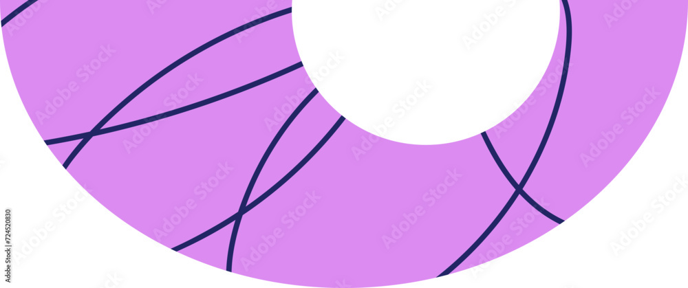 Hand drawn funky organic shape element vector Hand drawn funky organic shape element vector