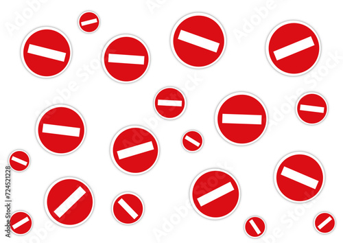 Free Download Fond interdit panneau signalisation barré - GFXLoad