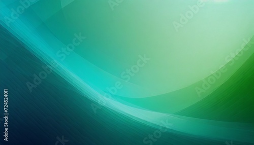 digital technology green blue geometric curve abstract poster web page ppt background  photo