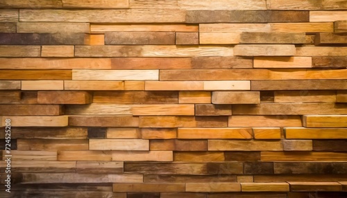 wood aged art architecture texture abstract block stack on the wall for background abstract colorful wood texture for backdrop