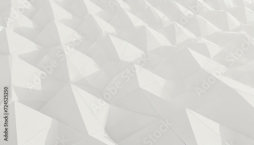 white low poly background texture 3d rendering