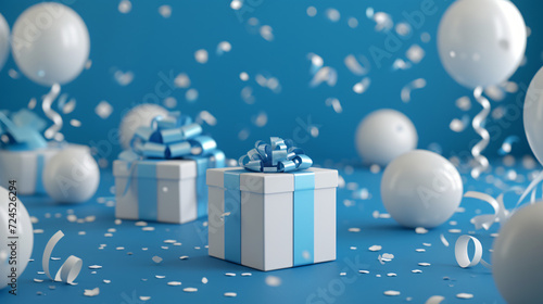 White gift boxes © Cedar