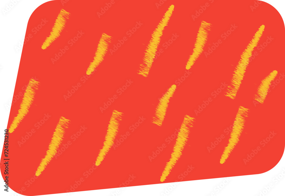 Cute speech bubble element vector