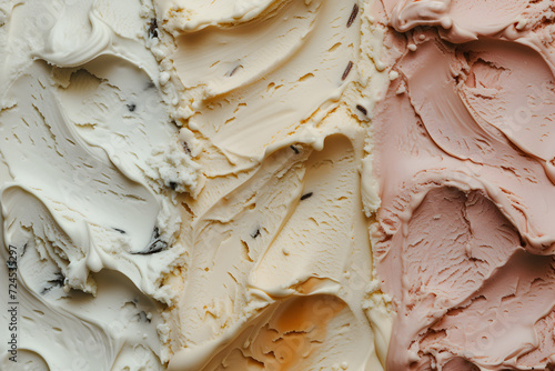 Food texture background - ice cream texture