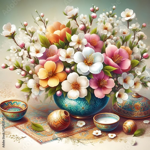 International Nowruz Day, Nowruz, Persian Festival, 21 March, Happy Nowruz Text 