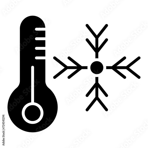 Hypothermia Icon Style