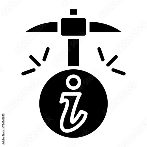 Information Mining Icon Style