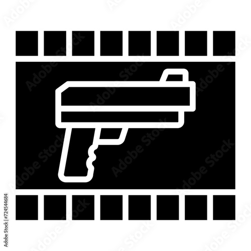 Action Film Icon Style
