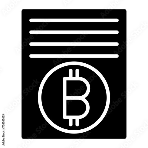 Digital Ledger Icon Style