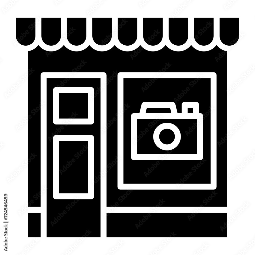 Camera Shop Icon Style Camera Shop Icon Style