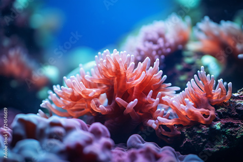 Beautiful reef in ocean © Firn