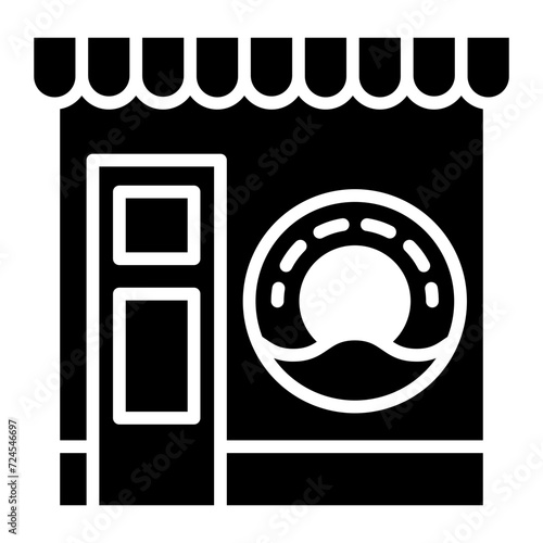 Donut Shop Icon Style