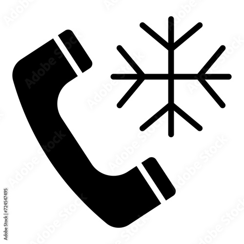 Cold Calling Icon Style