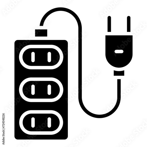 Extension Cord Icon Style