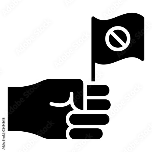 Boycott Icon Style