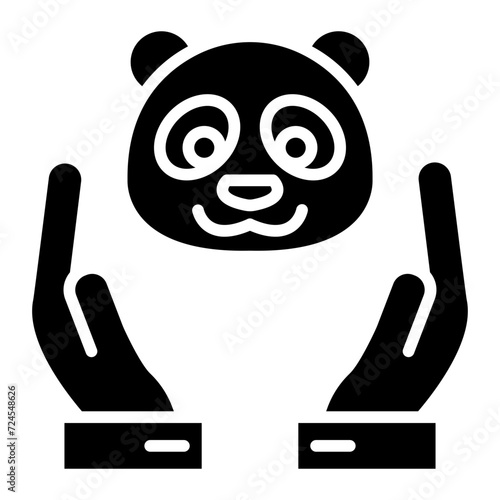 Animal Rights Icon Style